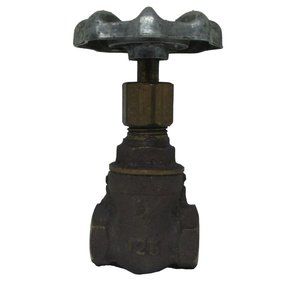 1/4" Gate Valve Brass Threaded 125 Female threaded steampunk